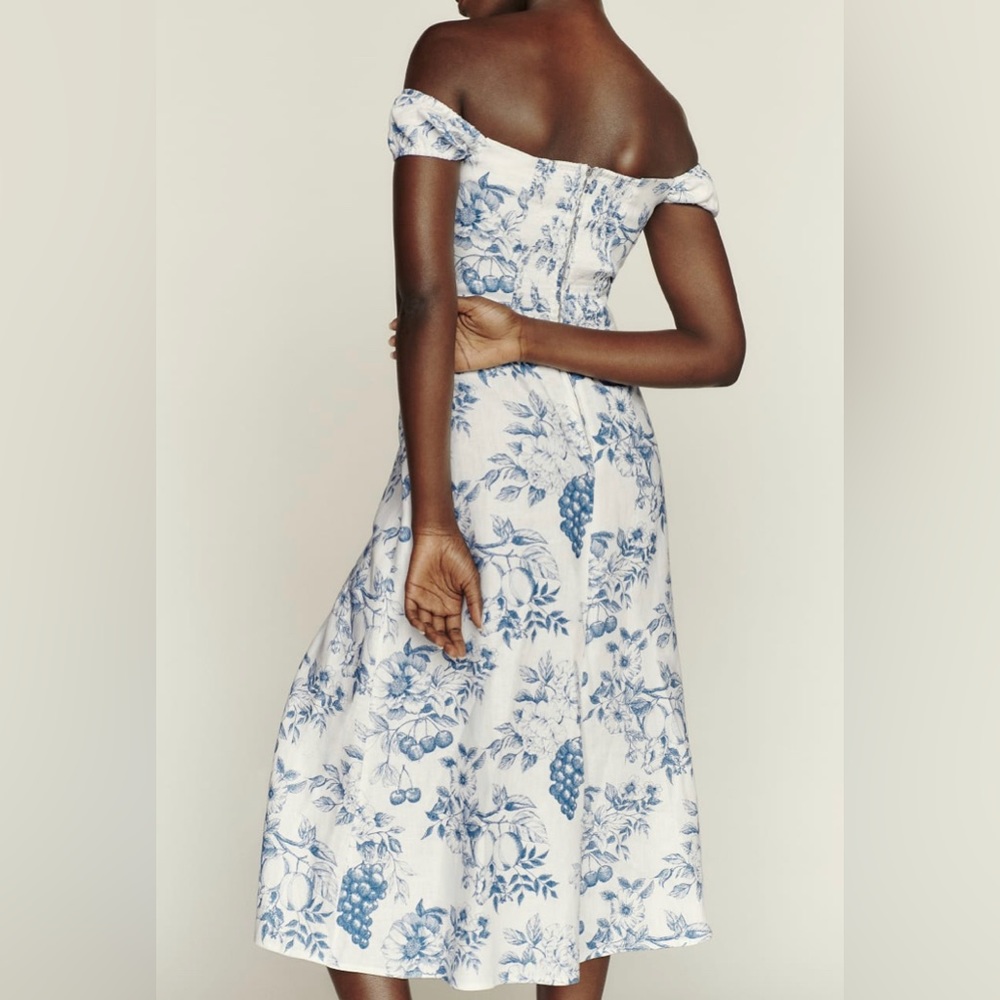 Bridgton Linen Dress Size 4 - Picture 3 of 3